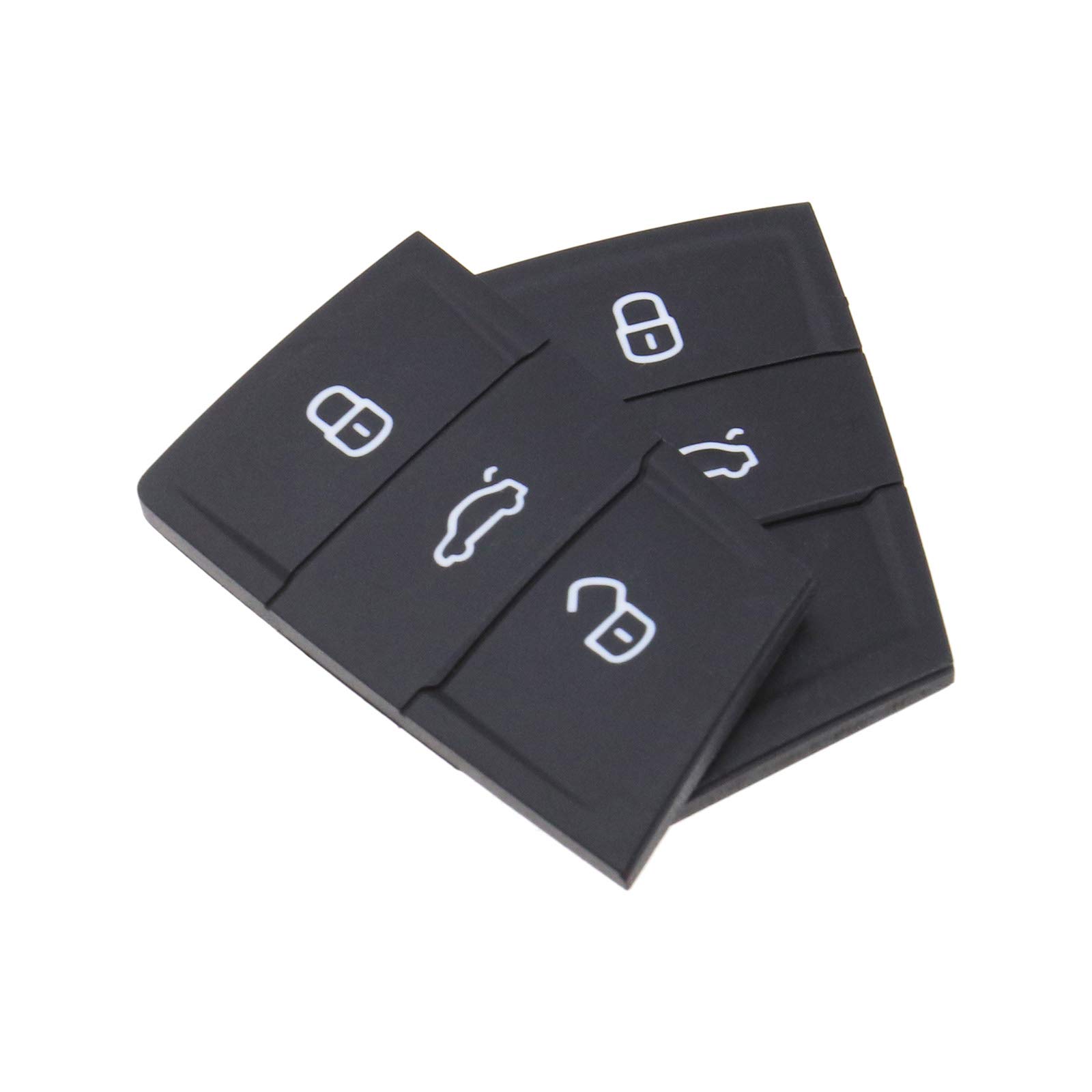 Juste De Clé De Voiture En Silicone à 3 Boutons Pour Volkswagen, VW Polo, Golf 7, MK7, Skoda, Octavia Coats I, Rosemenvalentine, Ibiza, Toxic PTRA Keychain