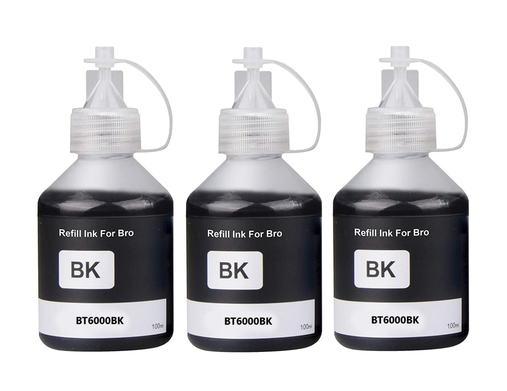 T710 Ink BT5000, BT6000 & BT-D60BK Refill Ink Bottles for Use in Brother DCP ...
