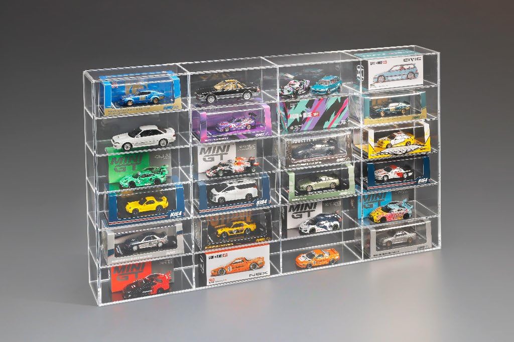 カリメロ　ミニカー　ショーケース　オーダー製作 Amazon.co.jp: ホビージャパン コレクションミニカーショーケース L