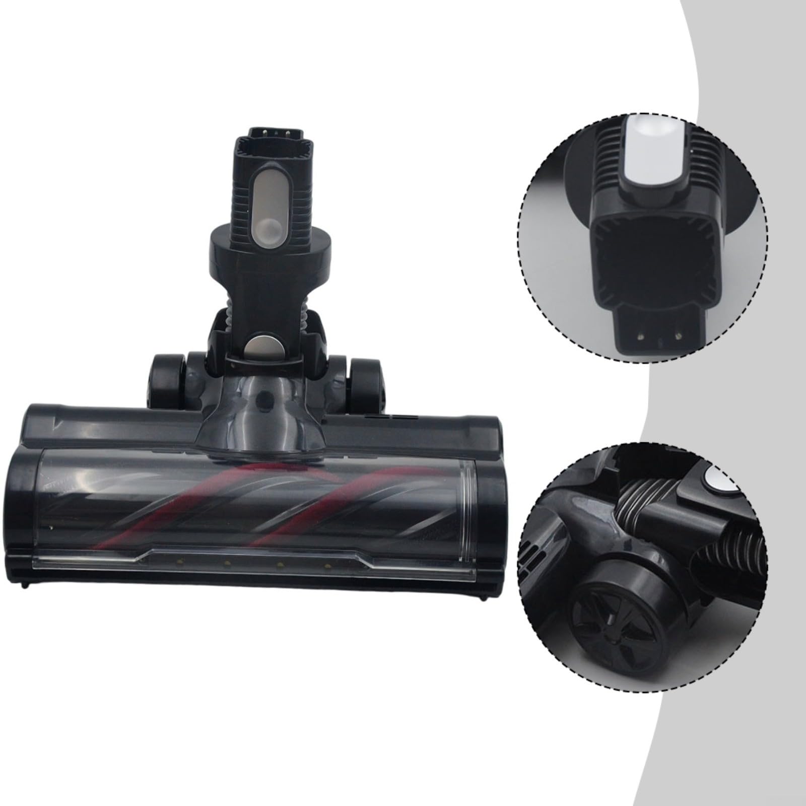 Cepillo de suelo multifunción con cepillo de rodillo para aspiradora INSE N5/N5T/N3, limpieza profunda eficiente para esquinas y bordes, fuerte succión, silencioso, 1 unidad