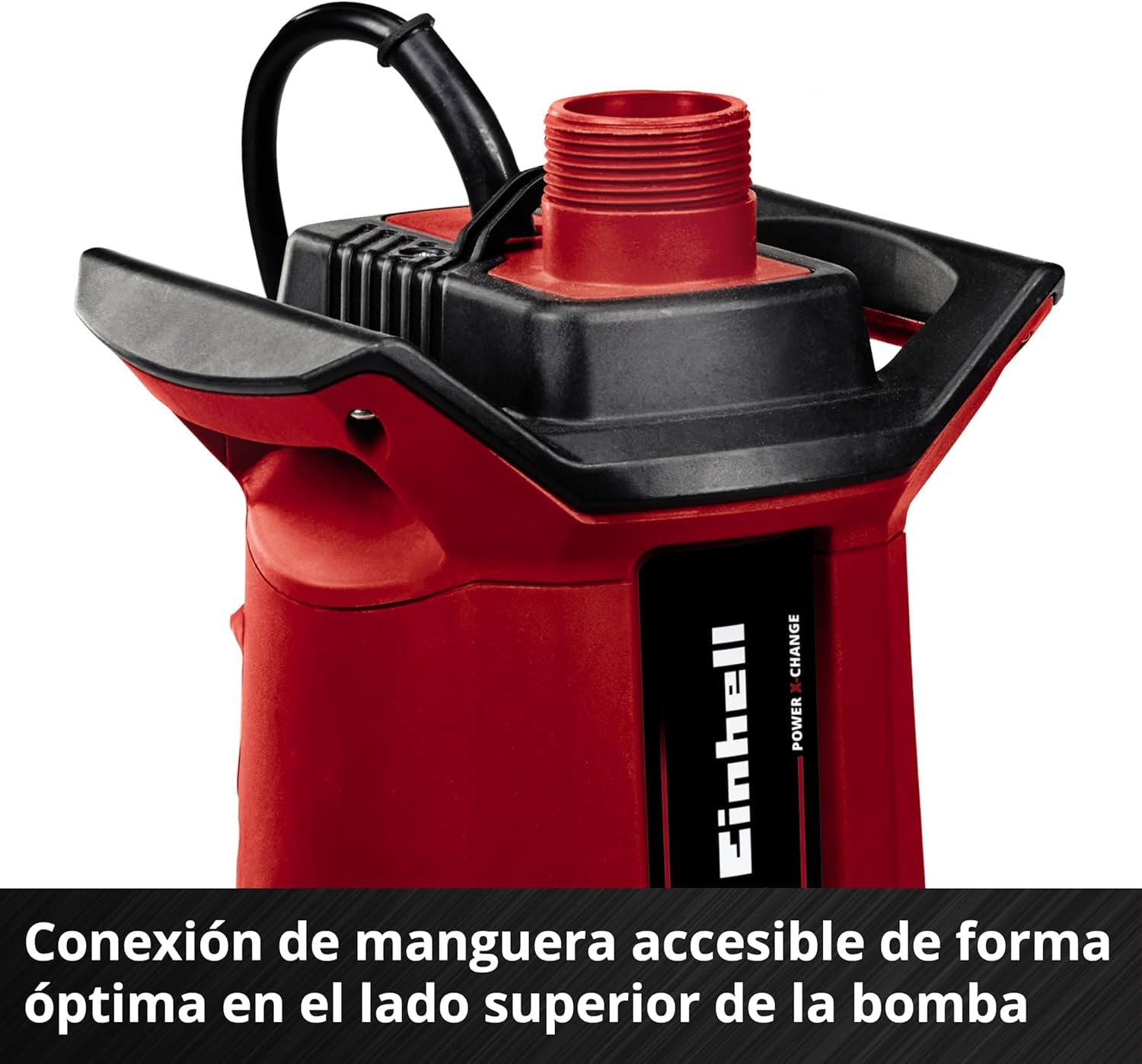 Einhell GE-DP 18/25 Li-Solo Power X-Change Bomba de aguas sucias 18 V 7500 l/h 5 m ECO BOOST