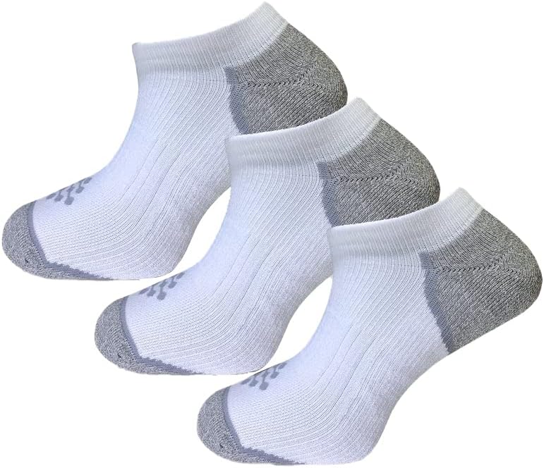 True Energy Women's Ankle Socks - Sport Socks with Compression + Infrared - 3 Pairs
