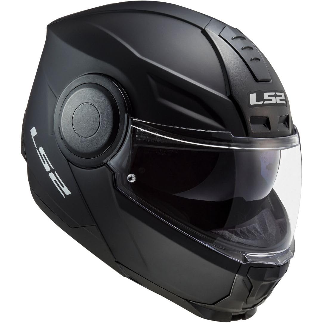 LS2, Casco Moto Modulare SCOPE SOLID Matt Black, XS