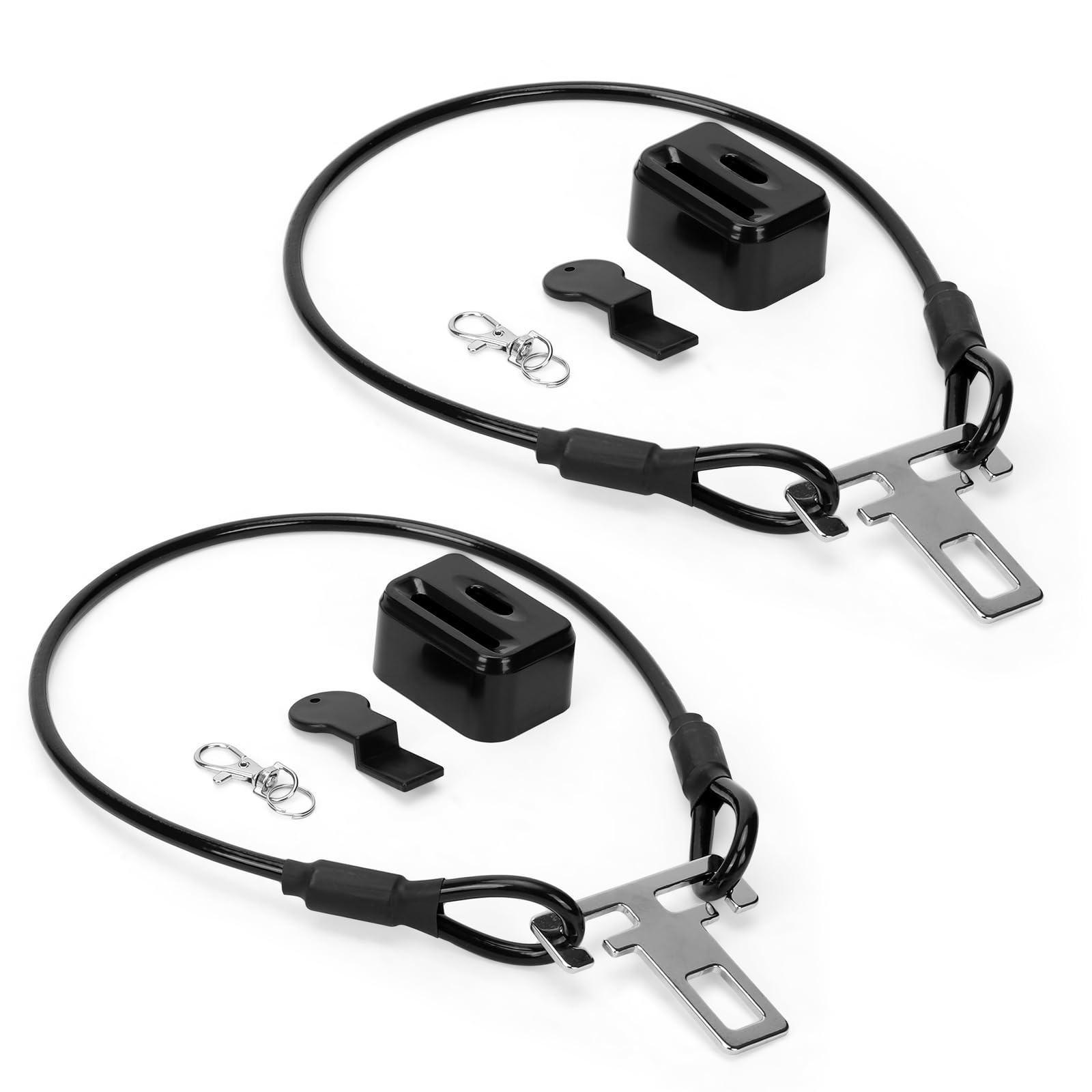 2 Pcs Protection Antivol Camping, Accessoires Antivol Camping, Protection Anti-effraction pour Caravanes, Camping-cars, Camionnettes, Véhicules Utilitaires