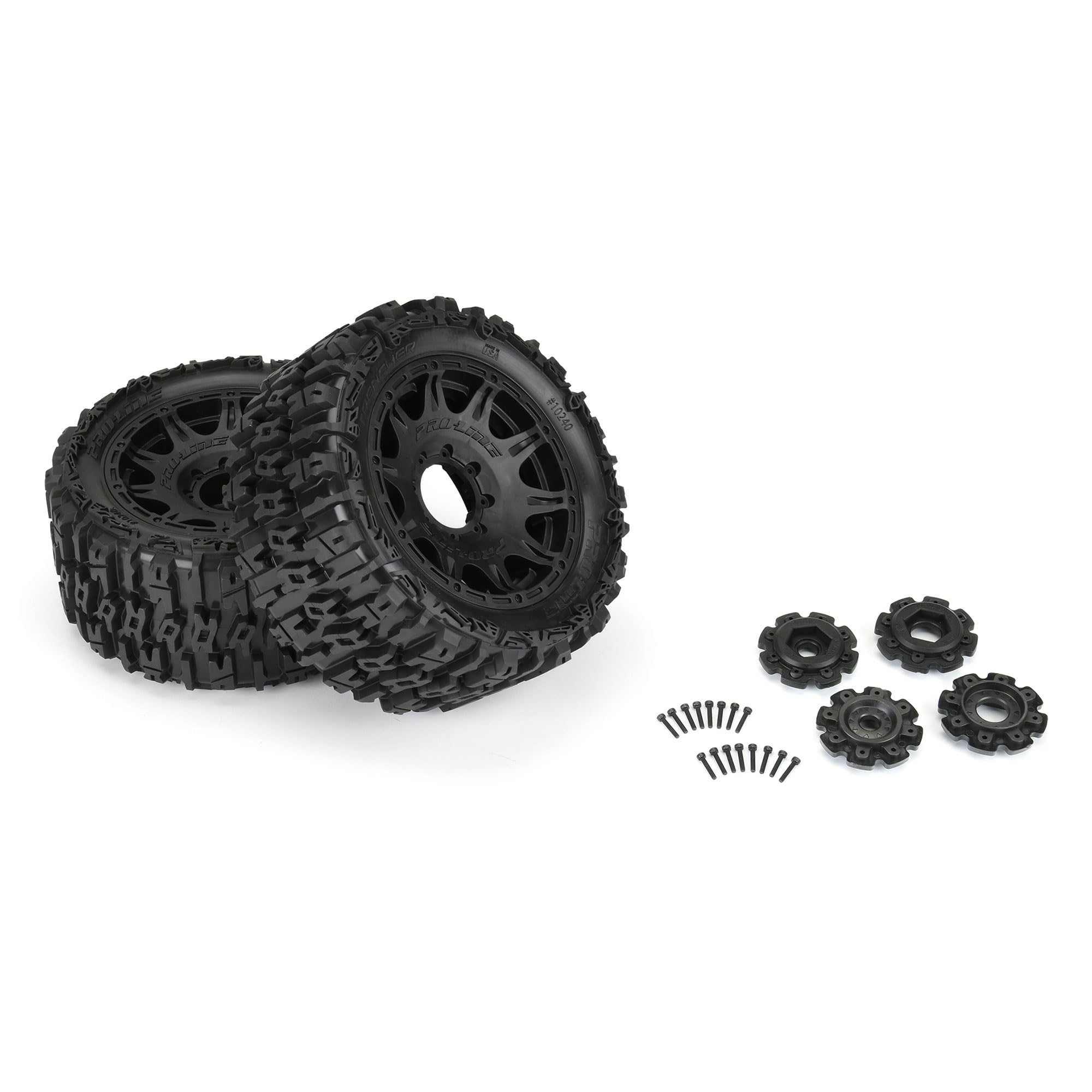 Amazon.com: Pro-Line Racing Trencher 5.7in Tires Mounted on Raid