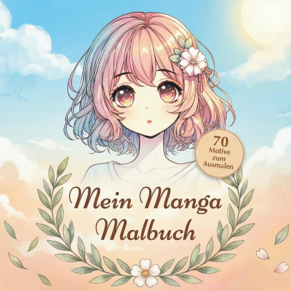 Mein Manga Malbuch: Porträts für junge Künstlerinnen