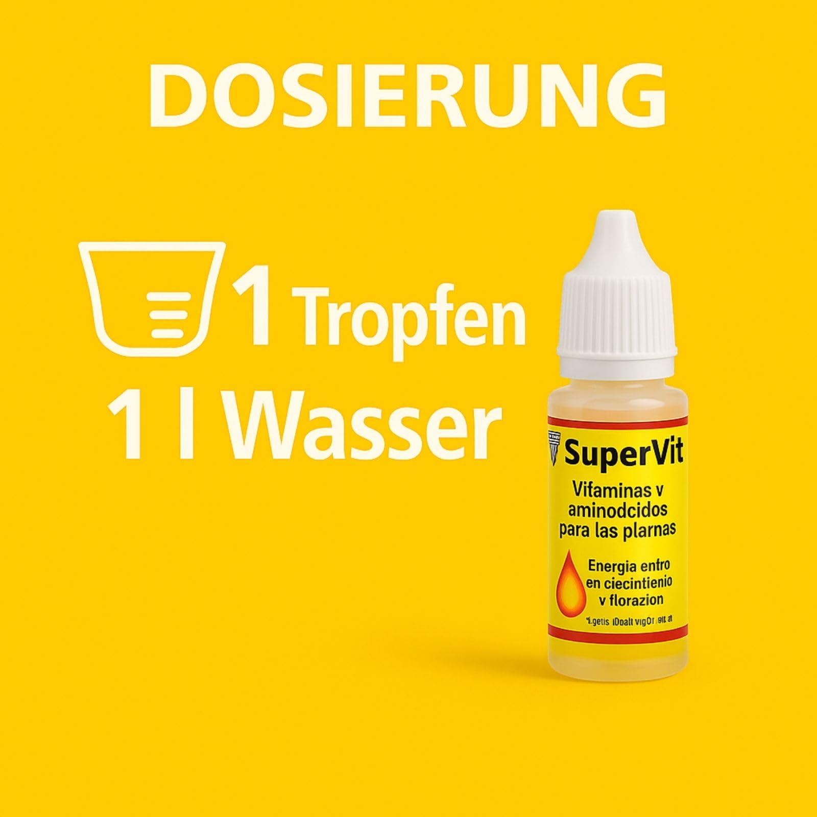 Weedness Hesi Super Vit 100 ml - Grow Dünger Naturdünger Vitalstoffe Zimmerpflanzen Bio Flüssig Organischer