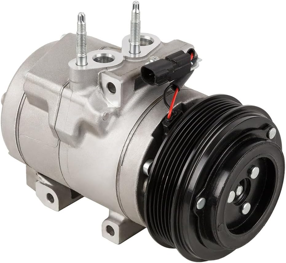 AC Compressor & A/C Clutch For Ford F250 F350 F-250 F-350 Super Duty 6.2L Gasoline V8 2011 2012 2013 2014 2015 2016 - BuyAutoParts 60-03249NA New