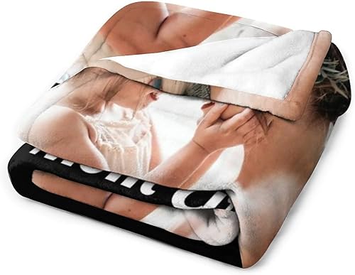 Miniatura 3 de Manta personalizada para mamá, regalos de cumpleaños para mamá de hija e hijo con imágenes, collage de fotos personalizado para madre, regalos de