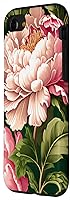Vista 17 de Funda para iPhone 11 Pro Max con diseño de flores de peonía rosa