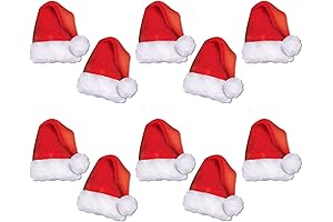 Santa Hat Bottle Topper