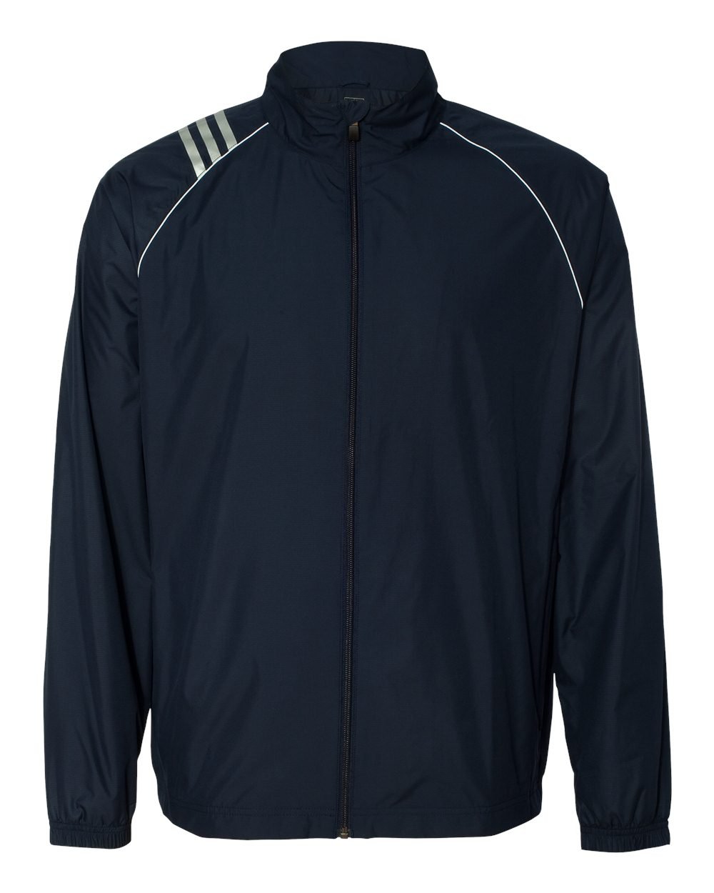 adidas Golf Mens 3-Stripes Full-Zip Jacket (A169) -Navy -2XL