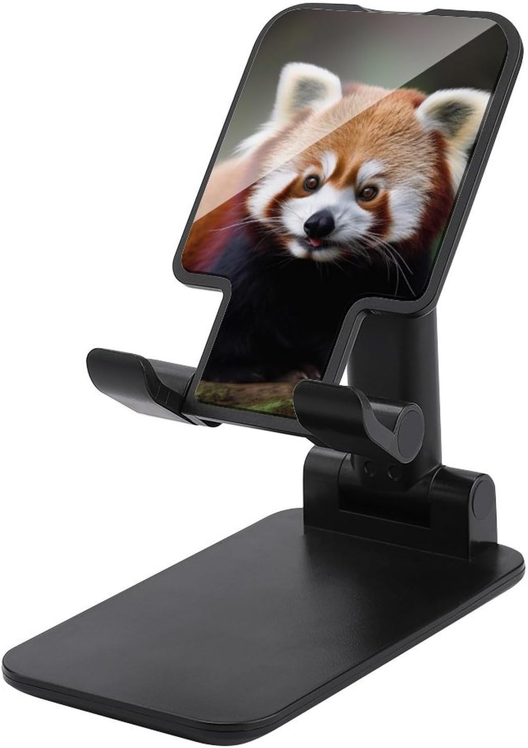 Animal Red Panda Foldable Cell Phone Stand, Anti-Slip Phone Holder