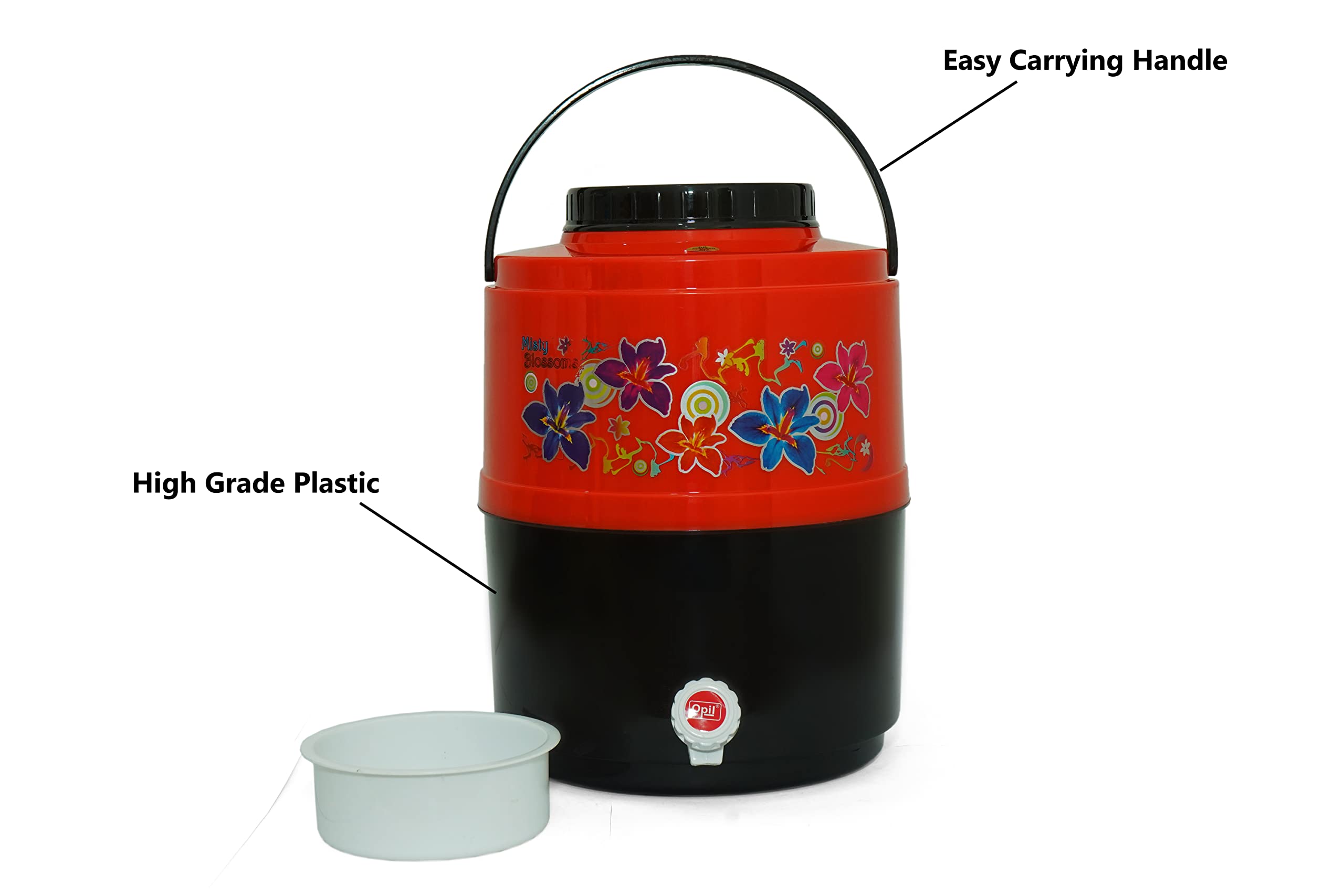 Opil Musafir Insulated Spill Proof Hot and Cold 12 litres Water