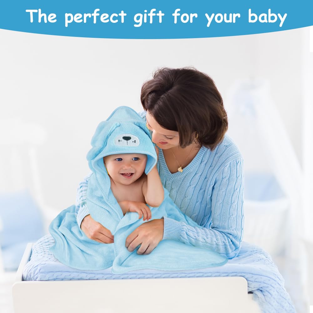 Cape De Bain Bebe KeaBabies Serviette à Capuche Pour Bébé