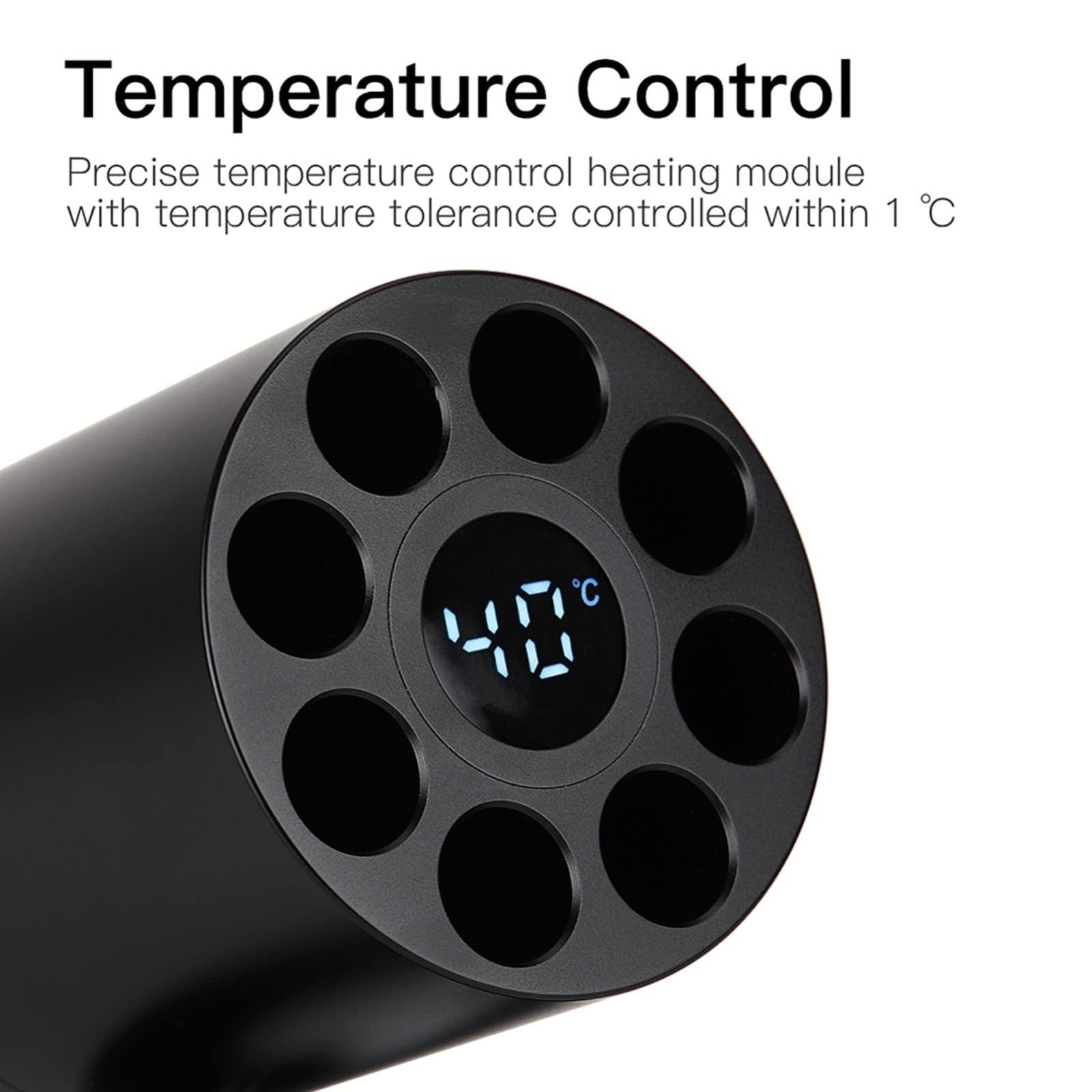 Dental Composite Heater with LED Display, Adjustable Temperature 40℃-70℃, Resin Heater for Improved Performance