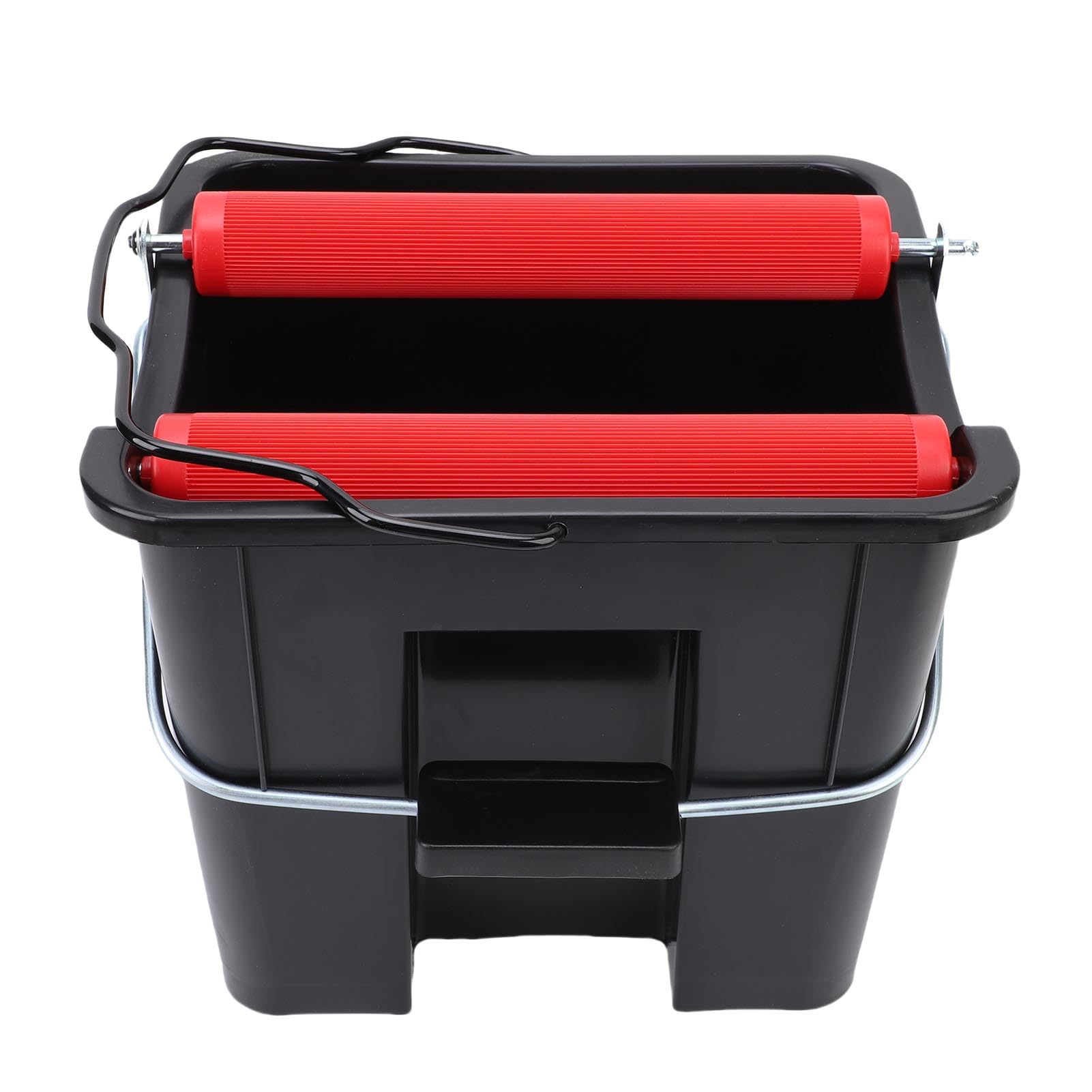 Cubo para Fregona, de Pedal de 14 L, de Limpieza de Suelo con Presión de Pie con Metal ABS para Barcos Marítimos Domésticos, Yates, Buques de Carga