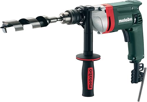 Metabo - Taladro de alto par de 12 pulgada - 0-650 rpm - 6.7 amperios (600580420 75-16), taladros y prensas de taladro magnéticas, naranja
