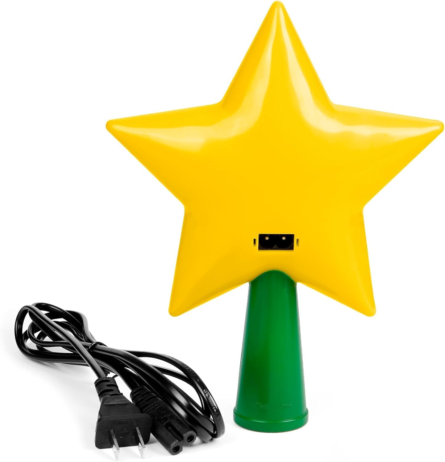 Weihnachtsbaumspitze Mario-Stern – super Dekorationen mit beleuchteter LED: Plug in