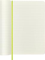 Vista 5 de Moleskine - Cuaderno clásico, tapa blanda, tamaño L (5 x 8.25 pulgadas), a rayas/rayado, verde mirto, 192 páginas