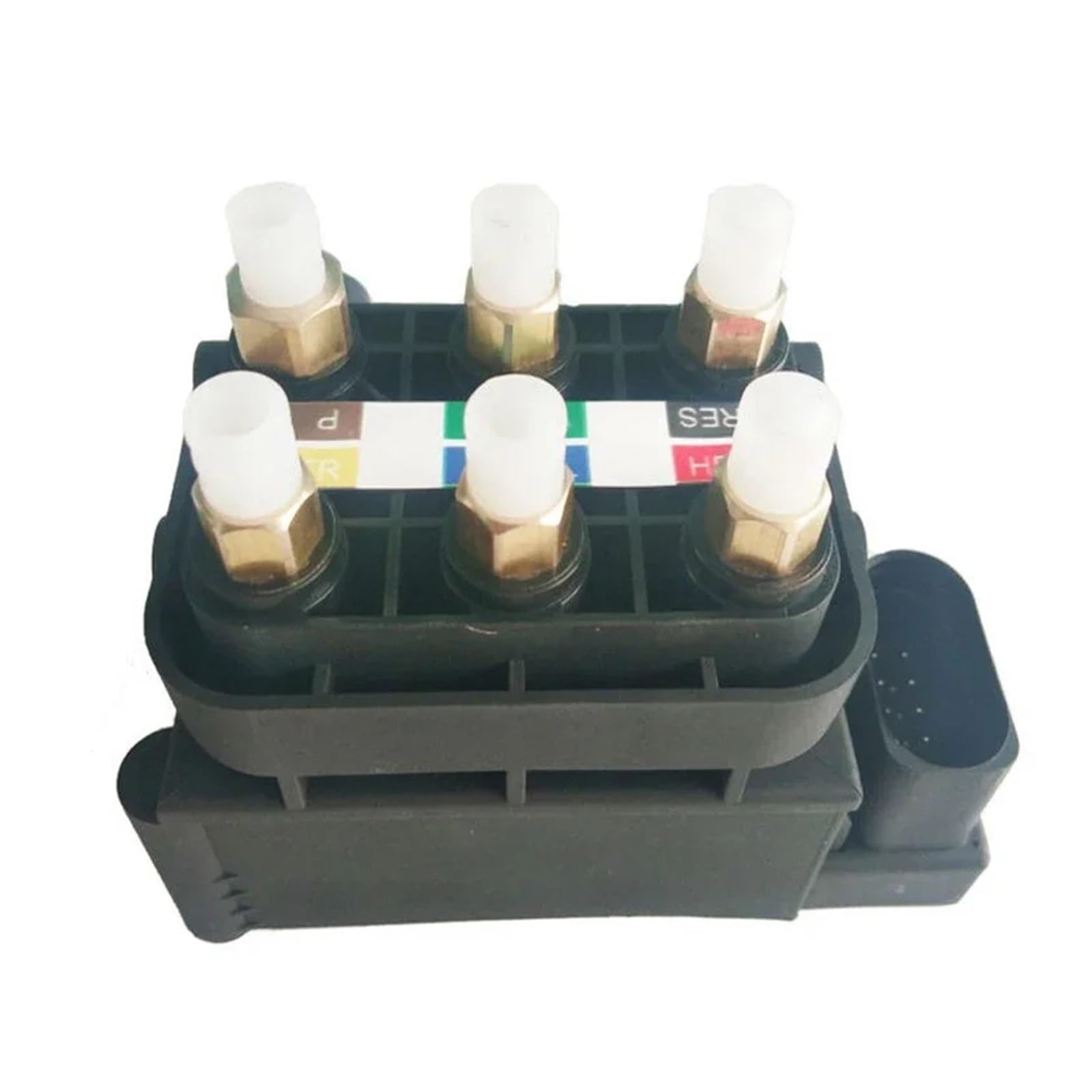 Lxfxnqjte Black A2123200358 A2513200058 1643201204 1643200904 Compatible For Benz W221 W164 Gl X164 W251 Air Suspension Supply Solenoid Valve Block