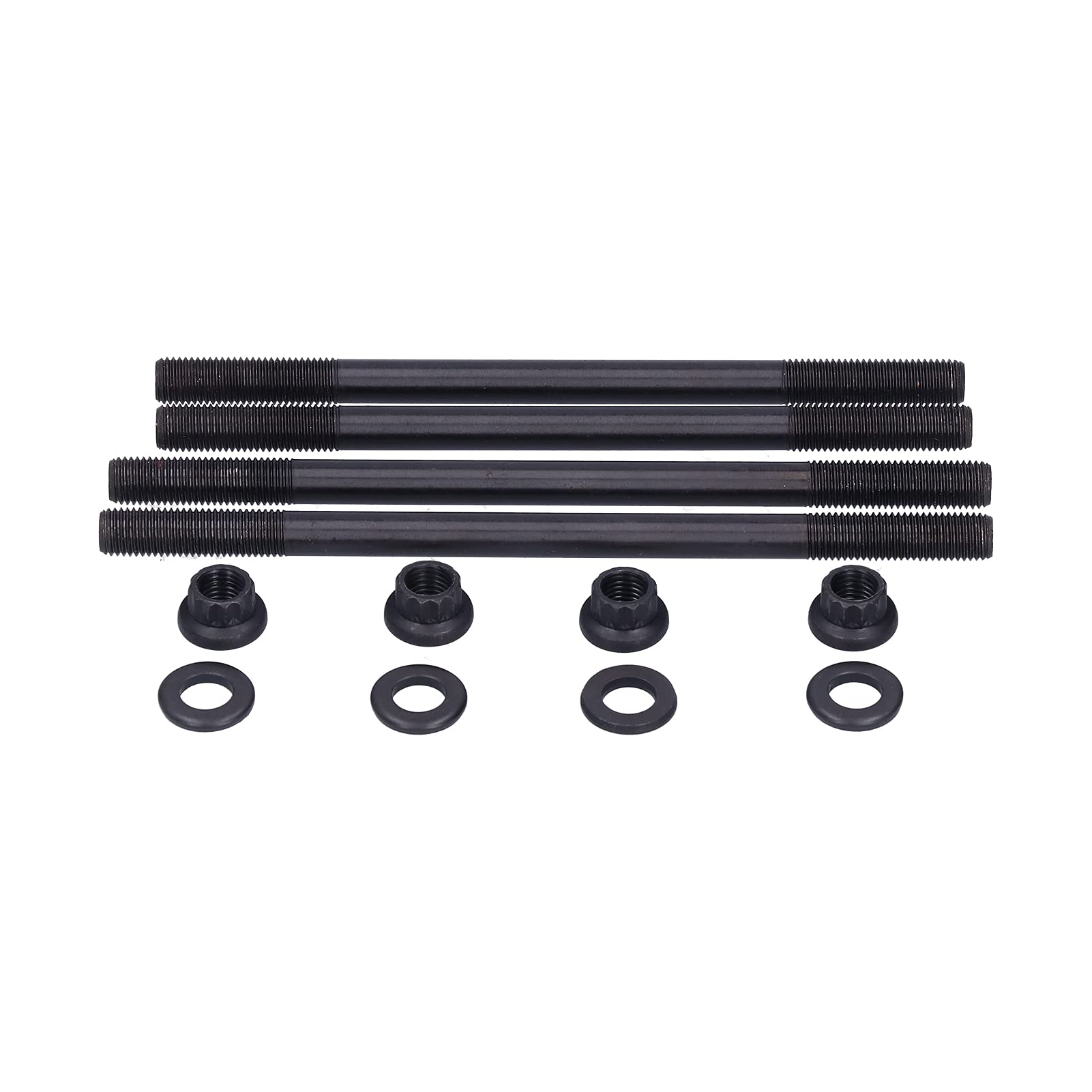 Kit bulloni prigionieri testata cilindro per moto Set dadi bulloni testata motore di precisione lavorati a CNC per carichi pesanti per tipi di carburatori YFZ450 2004 2014 Acciaio