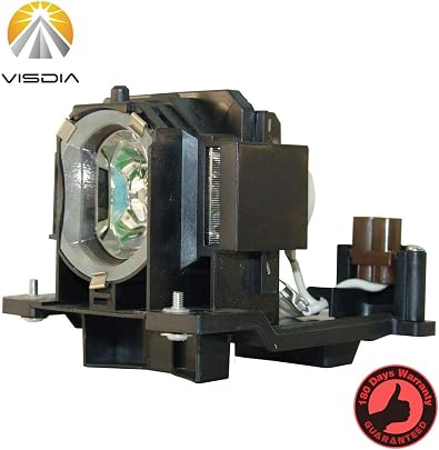 Visdia DT01091 Lampada ricambio per proiettore Hitachi CP-AW100N CP-D10 CP-DW10 CP-DW10N ED-AW100N ED-AW110N ED-D10N ED-D11N HCP-Q3 HCP-Q3W