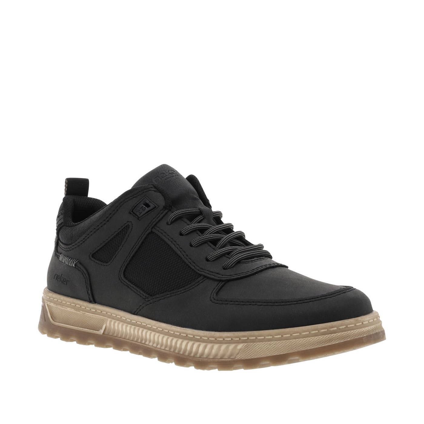 Rieker Men's 37004 High Trainers, Black, 40 EU, Black, 6.5 UK