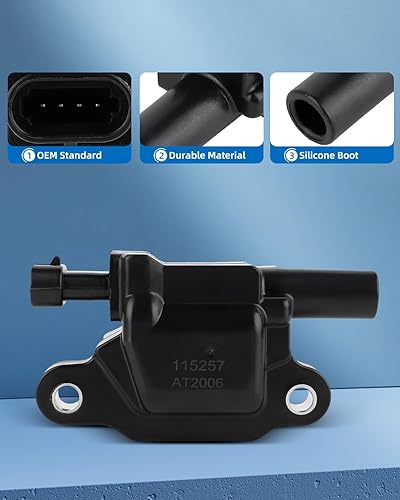 Vista 1201 de ECCPP Bobinas de encendido portátiles de repuesto para automóvil compatibles con Infiniti I30/para Nissan Maxima 3.0L V6 2000-2001 Reemplazo