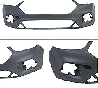 Vista 2 de Cubierta de parachoques delantero de plástico imprimado de repuesto para Escape 2017-2019