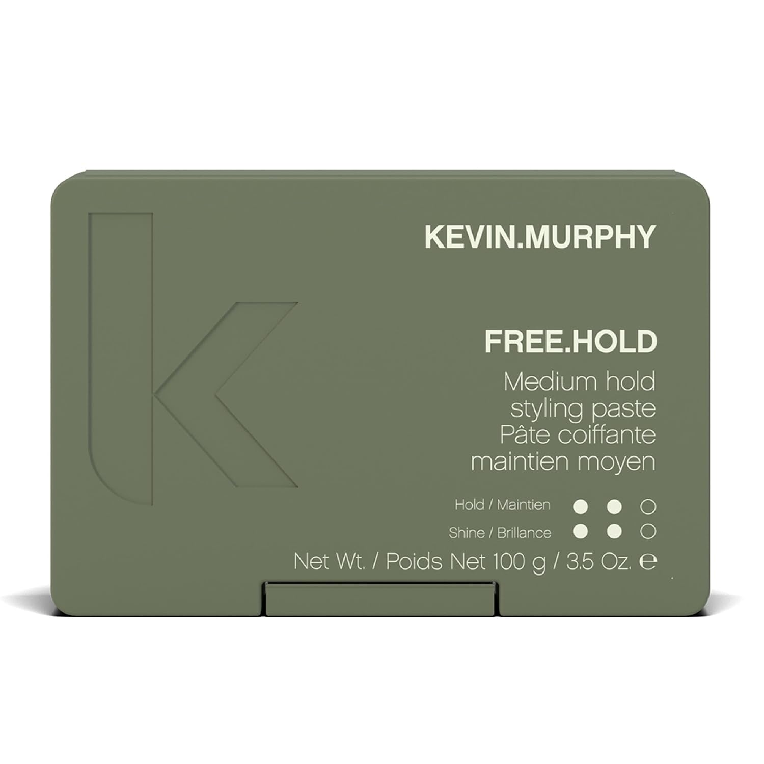 KEVIN.MURPHY FREE.HOLD – Hair Styling Paste – For All Types – Medium Hold – Hair Breakage Prevention – Styling Product – Paraben Free Hair Care – 100 g / 3.5 oz
