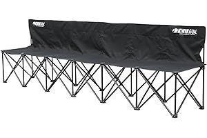 Kwik Goal 6-Seat Kwik Bench: The Ultimate Fieldside Assistant for Soccer Teams