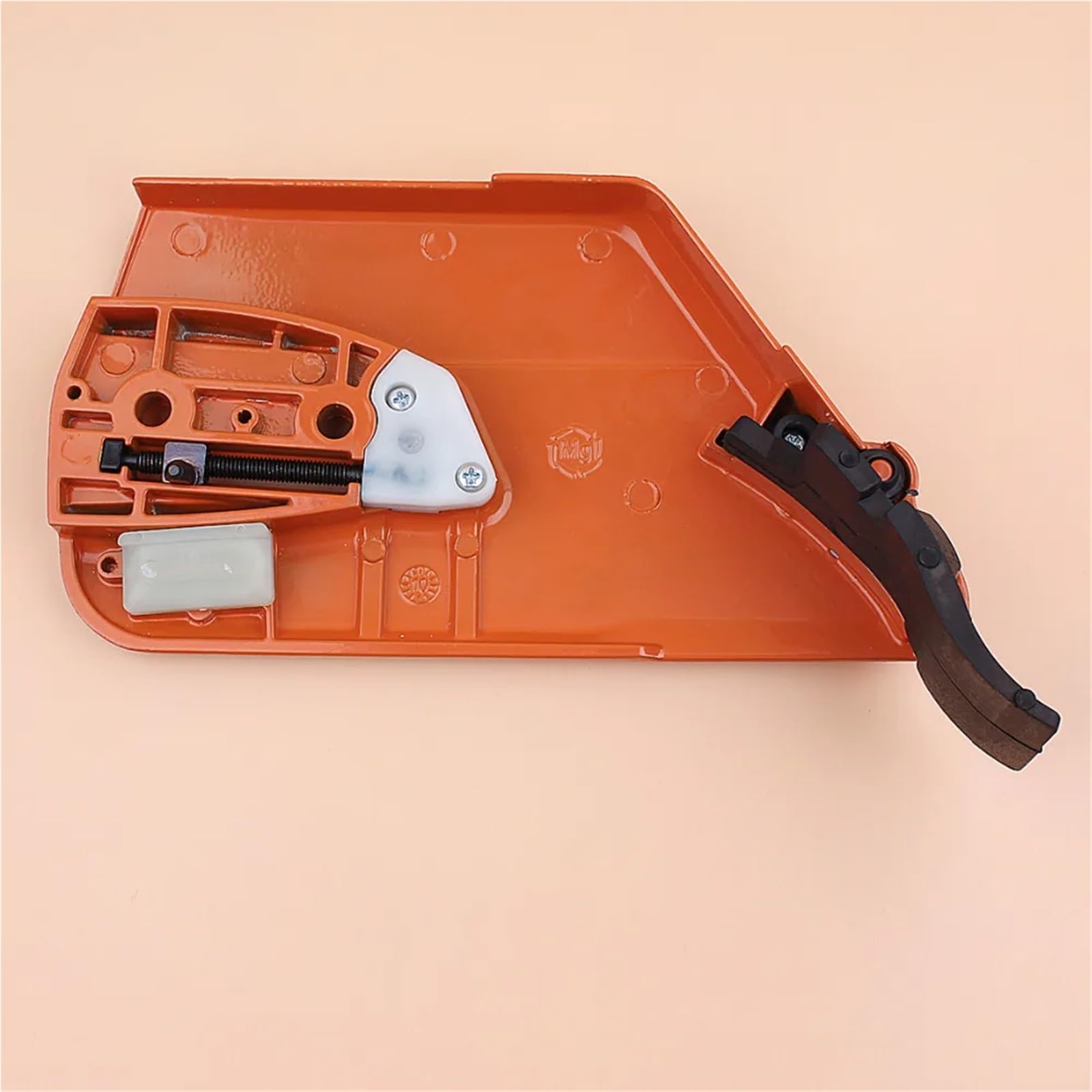 Protector de manija Freno Cadena, Compatible for Husqvarna, 365, 371, 372, 372XP y 362. Cubierta piñón Embrague Tensor Palanca Delantera Motosierra Protector de Cadena de Freno de Mano