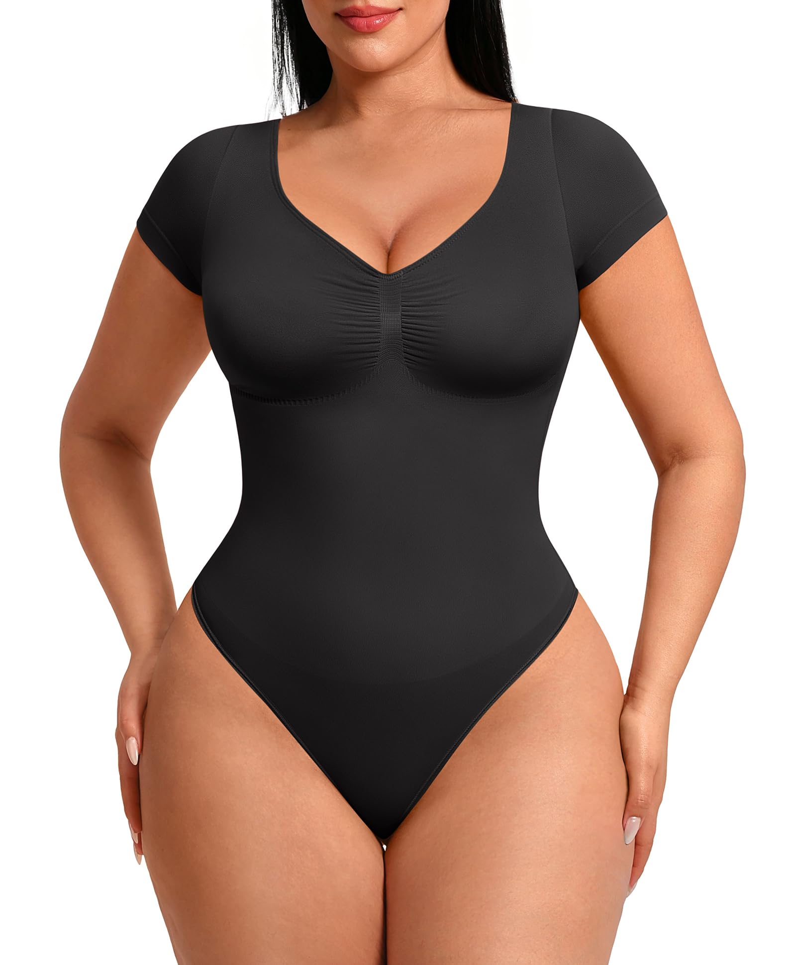 FeelinGirl Short Sleeve Bodysuit