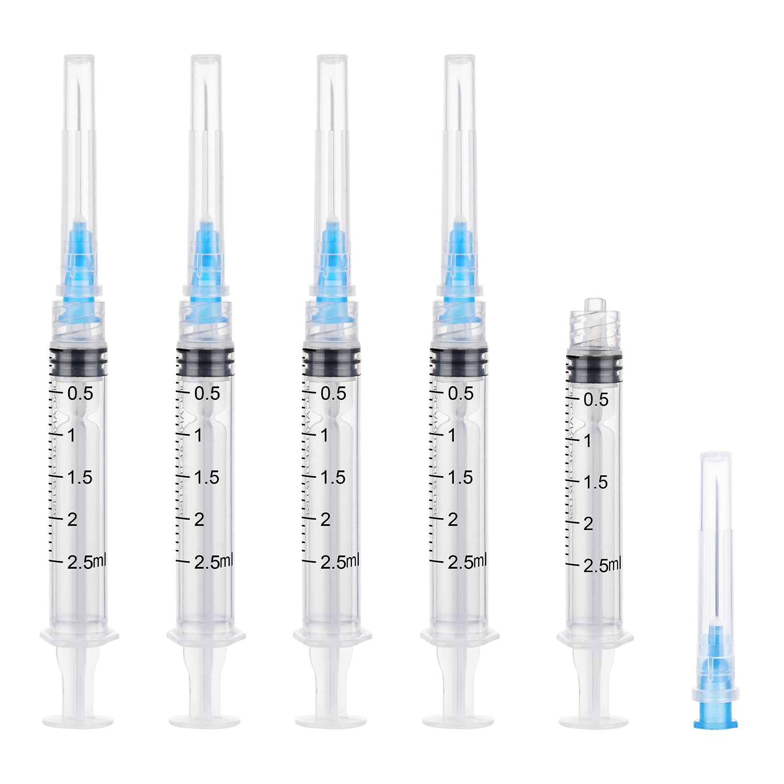 1ml Syringes with 27G 1/2 Inch(13mm), 1cc Luer Lock Syringes, 20 Pack — Amazon image 18
