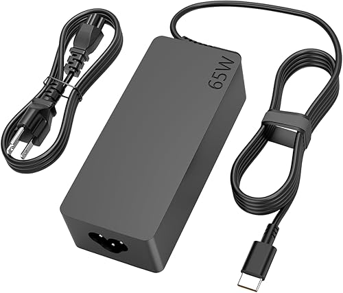 Cargador USB C de 65 W, compatible con Lenovo Yoga Charger Yoga 6 7 9 7i 9i 730 S730 S940 C630 C740 C930 C940, Thinkpad X1 Carbon gen 11 10 9 8 7 6