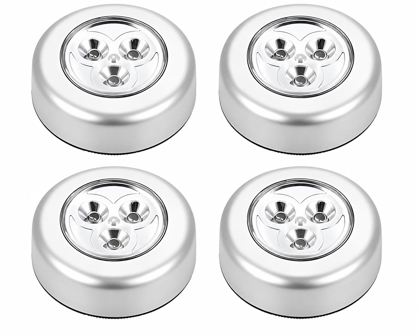 Mshine LED Battery-Powered Wireless Touch Lamp – Stick-On Push Light for Closets, Cabinets, Utility Rooms, and More, Cordless Plastic Night Light, Easy Installation, 4Pc (Batteries Not Included)-image-38