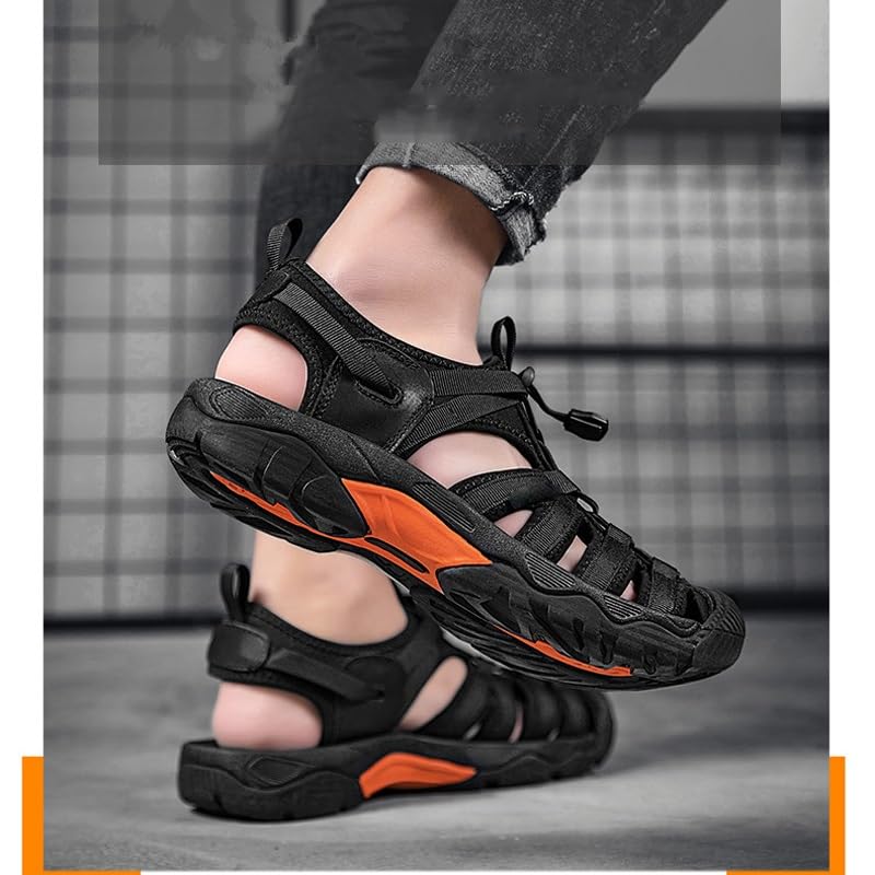 Men Soft Bottom Outdoor Beach Sandals Men Sandals Breathable Casual Shoes2