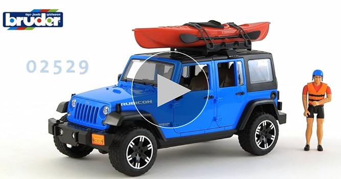 Amazon.com: Bruder 02529 Jeep Wrangler Rubicon Unlimited