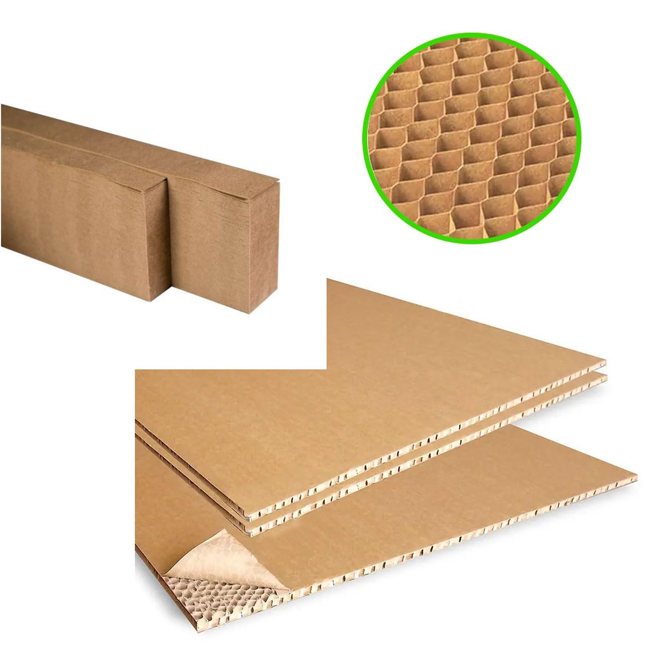 Stecca di Nido D’ape Ideale Per Produzione di Mobili, Ante, Pareti e Porte - Fornita Chiusa, da Estendere all'utilizzo - Diversi Formati Disponibili (26mm (aperto 50x150)), confezione da 1 pezzo