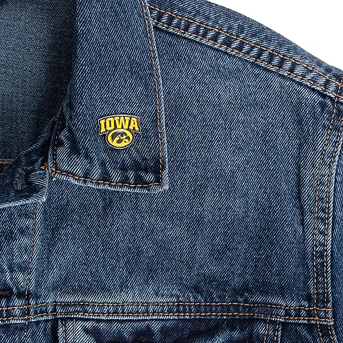 Image of Desert Cactus University of Iowa Lapel Pin IOWA Hawkeyes Made of Metal for Formal Wear, Bag and Hat Jewelry, and Tie Tack