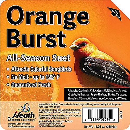 HEATH MFG CO P BC296949 Heath Bird Feed, Orange