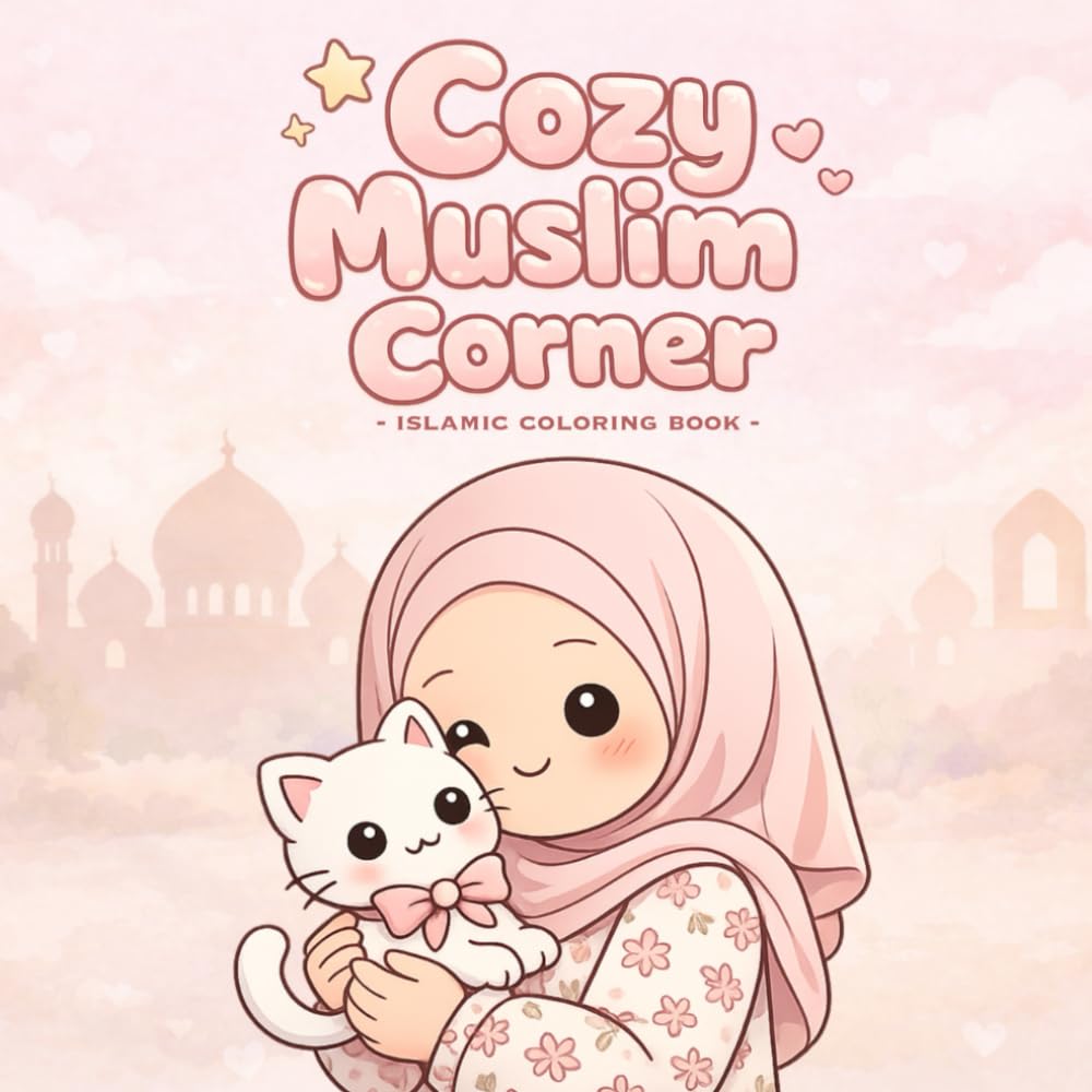 Cozy Muslim Corner: Islamic coloring book