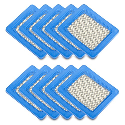 Carkio Filtre à air de Compatible with Moteur Honda Gc135 Gcv135 Gc160 Gcv160 Gc190 Gcv190 Gx100 17211-ZL8-023, 17211-ZL8-003 et 1721-ZL8-000000 (10)