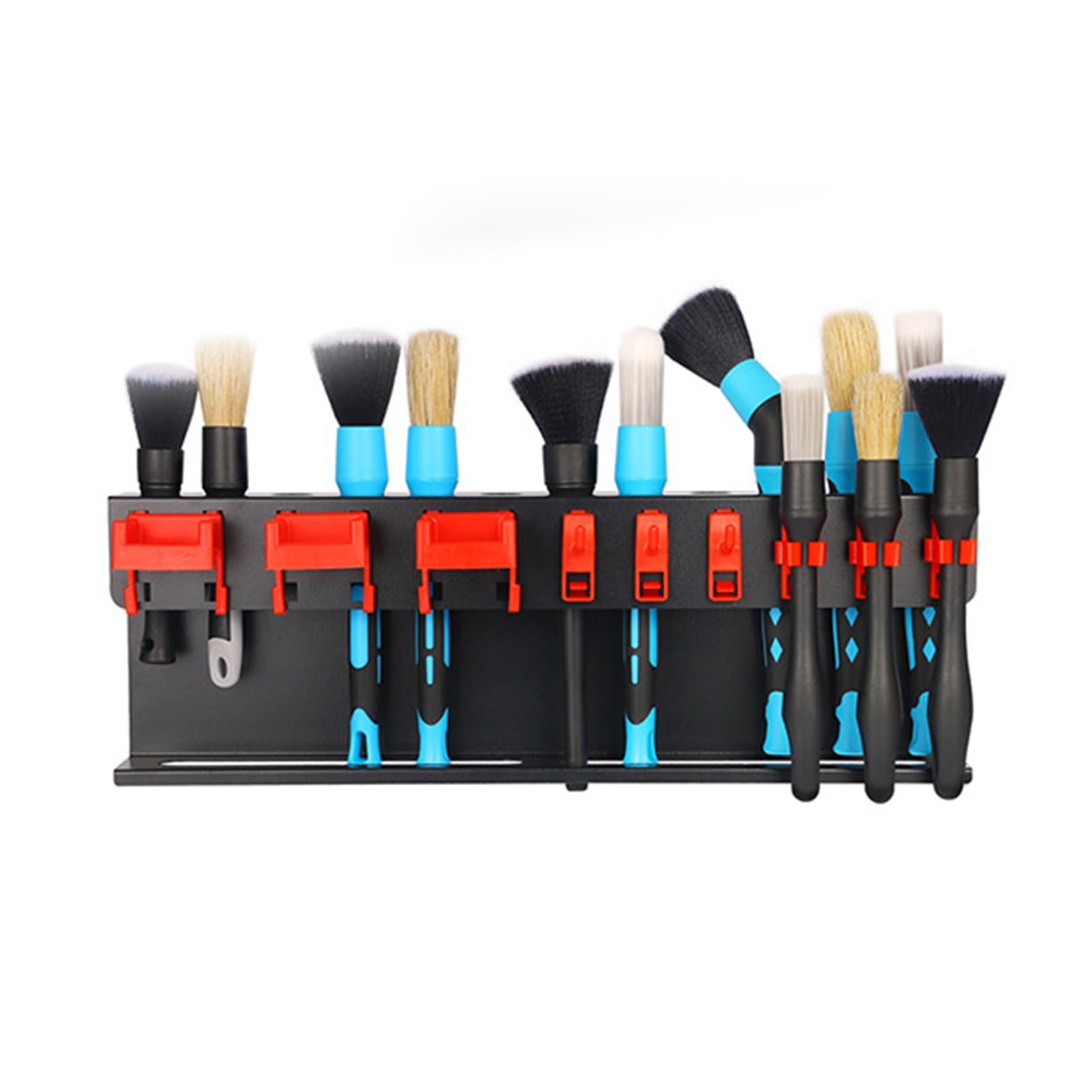 Organiseur pour outils de nettoyage de voiture pour garder votre garage propre et bien rangé, brosses et pulvérisateurs, porte-outils
