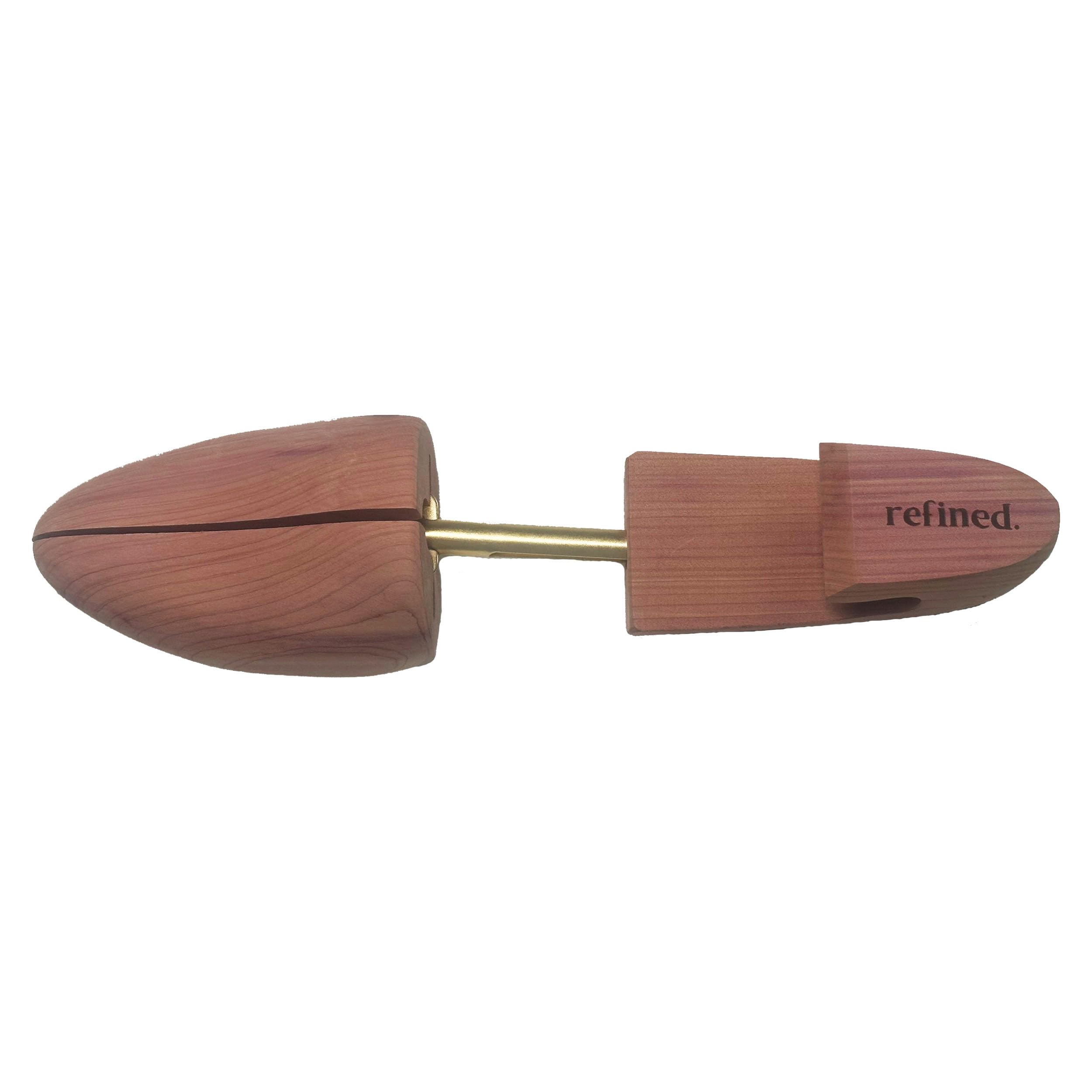 Luxinton Embauchoir en bois de cèdre raffiné pour homme - Embauchoir mixte en cèdre pour tous types de chaussures à semelle plate, beige, 48/50 EU
