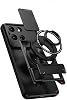 Compatible con ZTE Nubia Neo 3 5G Z2464N, funda magnética para auto con ventana para cámara deslizable, a prueba de golpes [PC+TPU], con anillo de soporte, funda protectora blanca 3