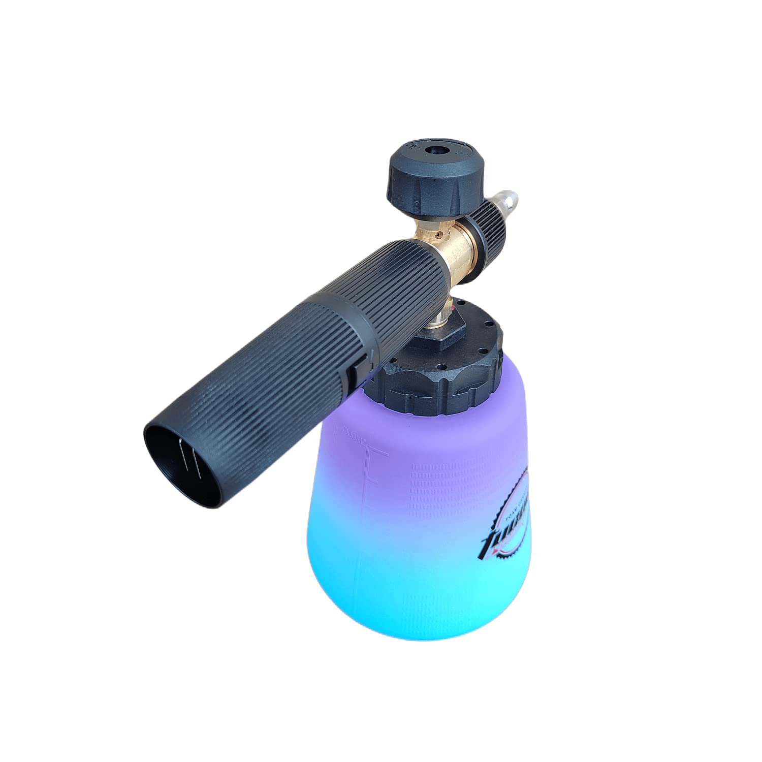 Cannone per lancia in schiuma di neve, adatto per idropulitrice a connessione rapida da 1/4 (TQR-Violet 1/4 Quick Connect)