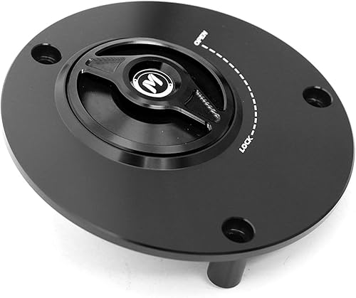 Autobahn88 Tapa de depósito de combustible para motocicleta, sin llave, bloqueo y liberación rápida, compatible con Yamaha XJ6 Diversion F