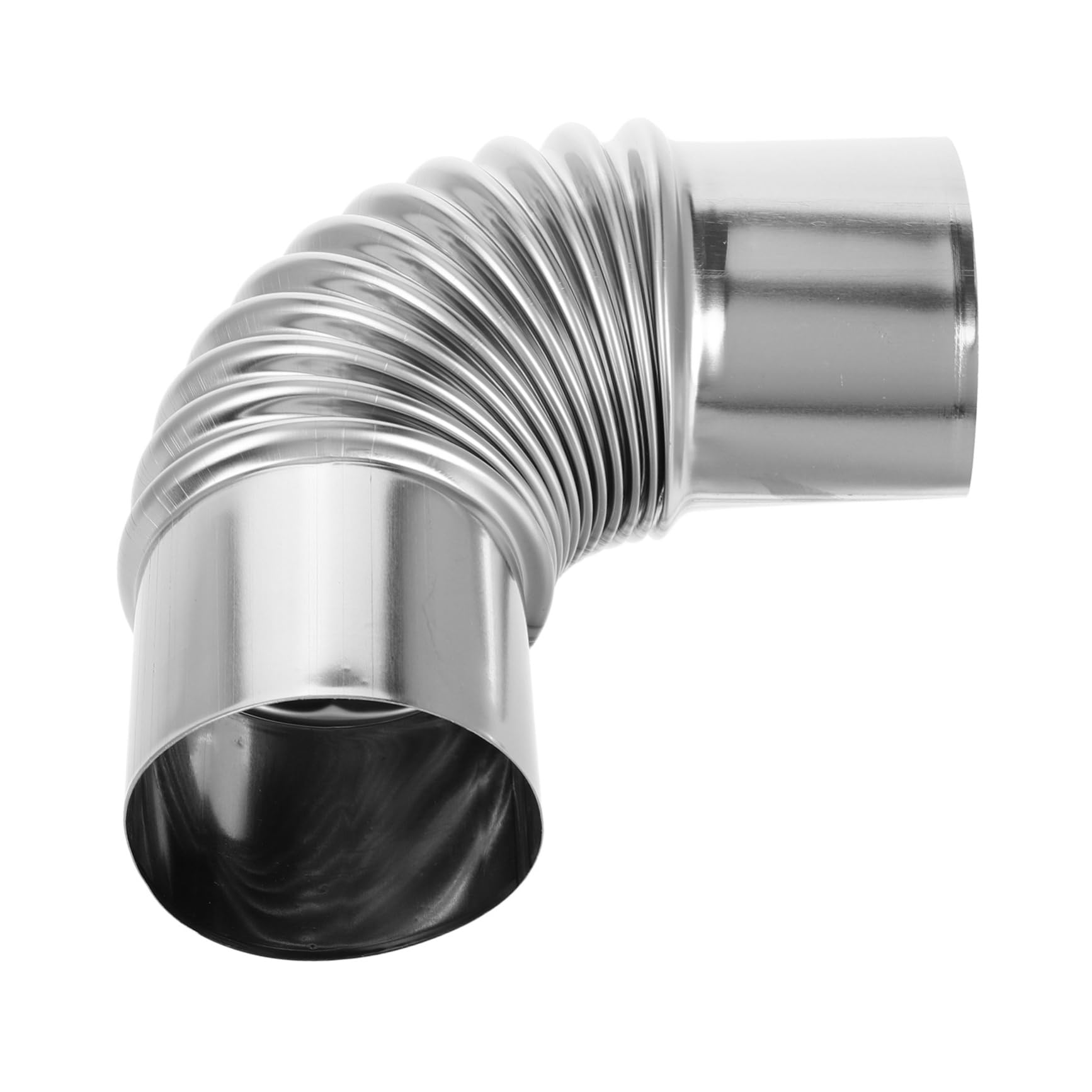 YFBCMXSKG Chimney Stainless Steel Flue Adapter Insulation Mesh Elbow for Tent Stove Pipe